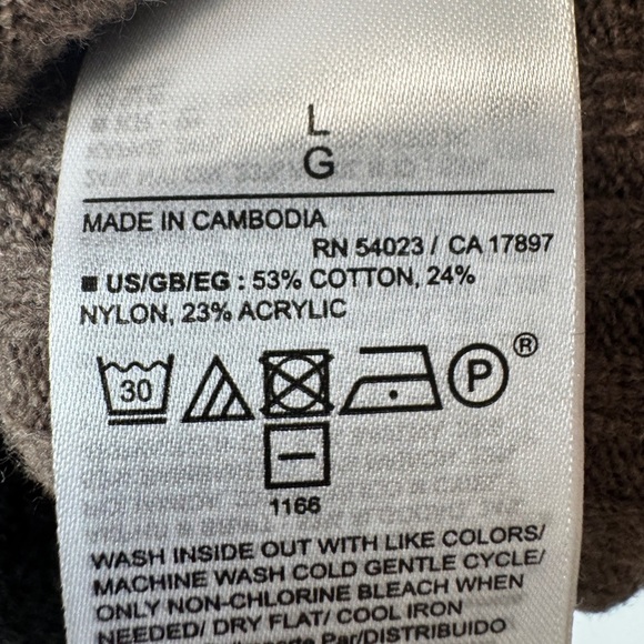 Gap Ribbed Knit Sleeveless Top Brown - Picture 4 of 10